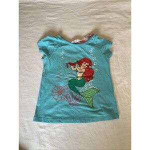 Size 4 Disney baby girl clothes - 1 piece T shirt | disney little mermaid theme